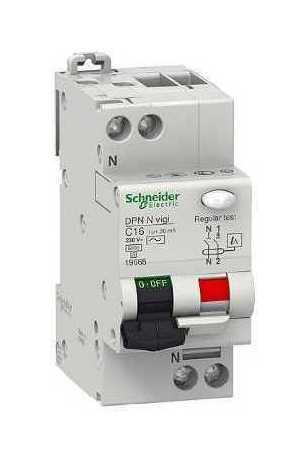 Дифавтомат Schneider Electric Acti9 2P 25А (C) 6кА 30мА (AC)