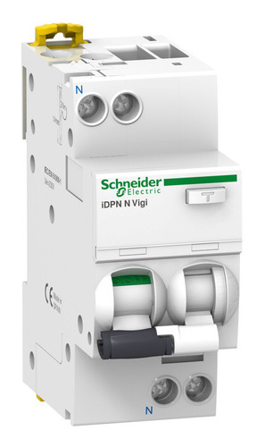 Дифавтомат Schneider Electric Acti9 2P 10А (C) 6кА 10мА (A)