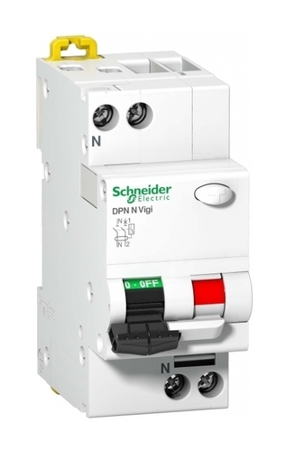 Дифавтомат Schneider Electric Acti9 2P 10А (C) 6кА 30мА (A-SI)