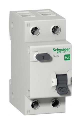 Дифавтомат Schneider Electric Easy9 2P 25А (C) 4.5кА 30мА (AC)