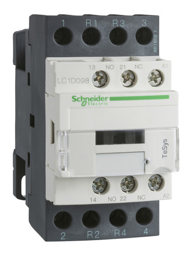 Контактор Schneider Electric TeSys LC1D 4P 20А 440/24В AC 9кВт