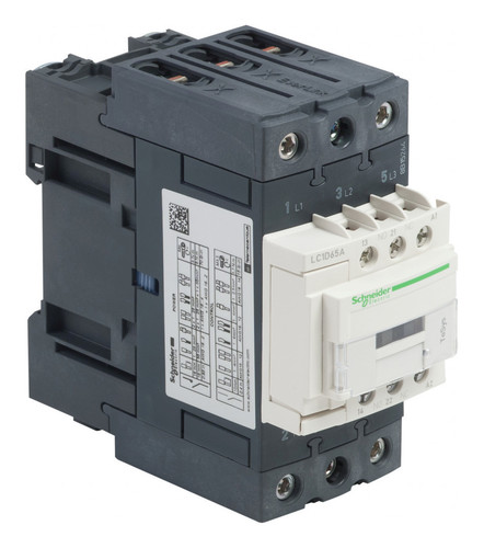 Контактор Schneider Electric TeSys LC1D EVERLINK 3P 80А 440/480В AC 30кВт