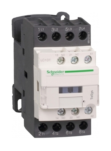 Контактор Schneider Electric TeSys LC1D 4P 9А 400/24В DC 4кВт