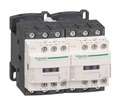 Реверсивный контактор Schneider Electric TeSys LC2D 3P 9А 400/415В AC 4кВт