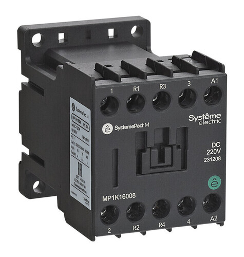 Systeme Electric Контактор MP1K 4P(2НО+2НЗ) 9A DC125V