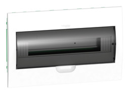 Распределительный шкаф Easy9 18 мод., IP40, встраиваемый, пластик, прозрачная дверь