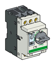 Силовой автомат для защиты двигателя TeSys GV2 6.3А 3P, термомагнитный расцепитель, GV2P10AE11TQ