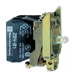 КОРПУС КНОПКИ 22ММ 24В С ПОДСВЕТКОЙ ZB4BW0B61